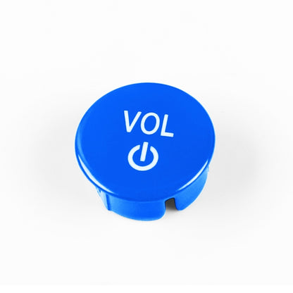 Car Audio Volume Button for BMW X7 G07 2019+, Left and Right Drive(Blue) - Car Interior Mouldings by PMC Jewellery | Online Shopping South Africa | PMC Jewellery | Buy Now Pay Later Mobicred