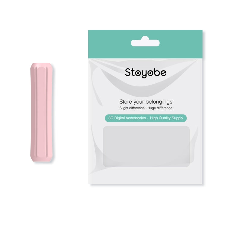 DUX DUCIS Stoyobe Stylus Silicone Cover Grip For Apple Pencil 1/2/Huawei M-Pencil(Pink) - Pencil Accessories by DUX DUCIS | Online Shopping South Africa | PMC Jewellery | Buy Now Pay Later Mobicred