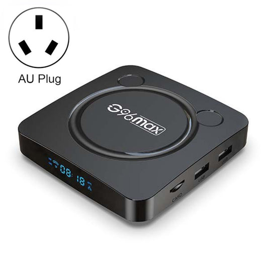 G96max Smart 4K HD Android 11.0 TV Box, Amlogic S905W2 Quad Core ARM Cortex A35, Support Dual Band WiFi, HDMI, RJ45, Capacity:2GB+16GB(AU Plug) - Amlogic S905 by PMC Jewellery | Online Shopping South Africa | PMC Jewellery | Buy Now Pay Later Mobicred