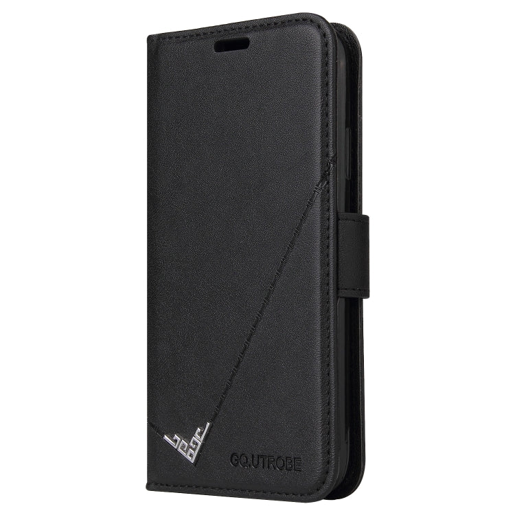 For Xiaomi Mi A3 GQUTROBE Right Angle Leather Phone Case(Black) - Xiaomi Cases by GQUTROBE | Online Shopping South Africa | PMC Jewellery