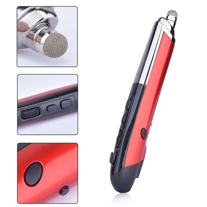 PR-08 Multifunctional Wireless Bluetooth Pen Mouse Capacitive Pen Mouse(Red) - Wireless Mice by PMC Jewellery | Online Shopping South Africa | PMC Jewellery | Buy Now Pay Later Mobicred