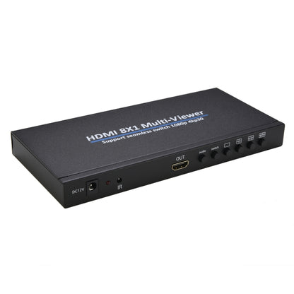 NK-818 HDMI 8x1 Multi-Viewer Supports Seamless Switch 1080P, US Plug - Switch by PMC Jewellery | Online Shopping South Africa | PMC Jewellery | Buy Now Pay Later Mobicred