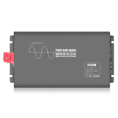 JFIND Car 1000W 12V to 110V Pure Sine Wave Power Inverter, US Plug - Pure Sine Wave by JFIND | Online Shopping South Africa | PMC Jewellery | Buy Now Pay Later Mobicred