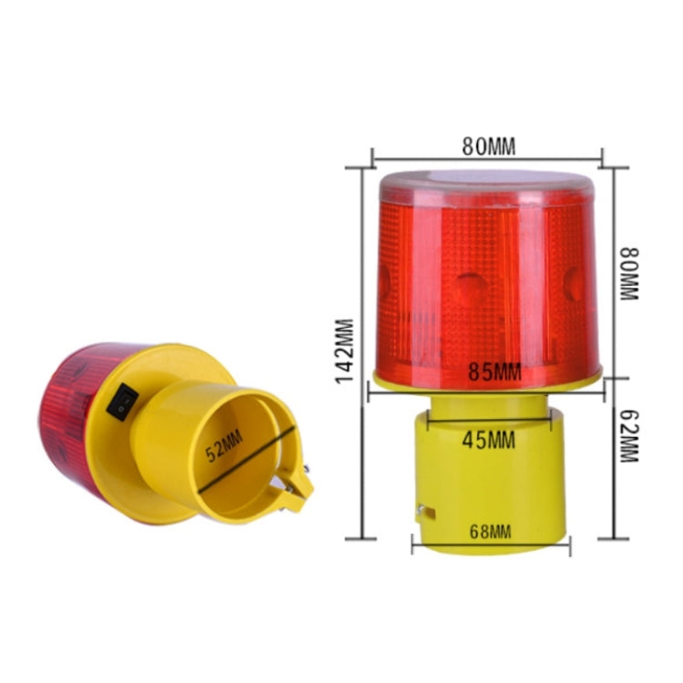 Night Solar Safety Warning Flash Light, Specification:02 Sleeve(White) - Warning Lights by PMC Jewellery | Online Shopping South Africa | PMC Jewellery | Buy Now Pay Later Mobicred