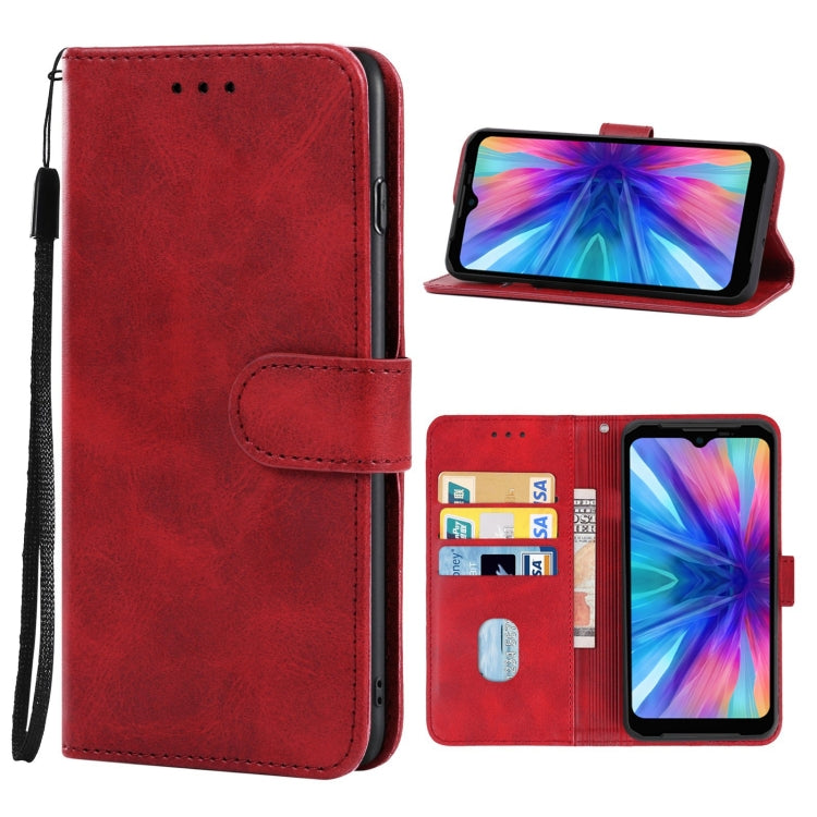For Doogee S96GT Leather Phone Case(Red) - Doogee Cases by PMC Jewellery | Online Shopping South Africa | PMC Jewellery | Buy Now Pay Later Mobicred