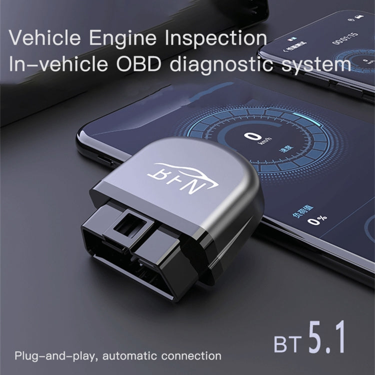 BFN  Bluetooth 5.1 Car Diagnostic Software Tester OBD2 Engine Fault Diagnosis Tester AD11 Mobile Version - Electronic Test by PMC Jewellery | Online Shopping South Africa | PMC Jewellery | Buy Now Pay Later Mobicred