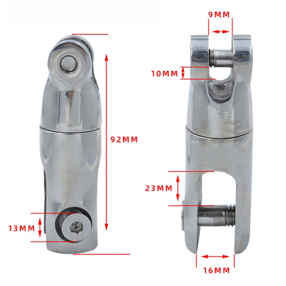 Two Stage 6-8mm 316 Stainless Steel Marine Anchor Rotary Joint - Marine Accessories & Parts by PMC Jewellery | Online Shopping South Africa | PMC Jewellery | Buy Now Pay Later Mobicred