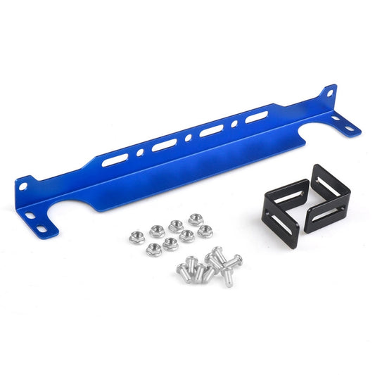 British 330mm Car Engine Oil Cooler Mounting Bracket Kit(Blue) - Engine Fittings by PMC Jewellery | Online Shopping South Africa | PMC Jewellery | Buy Now Pay Later Mobicred