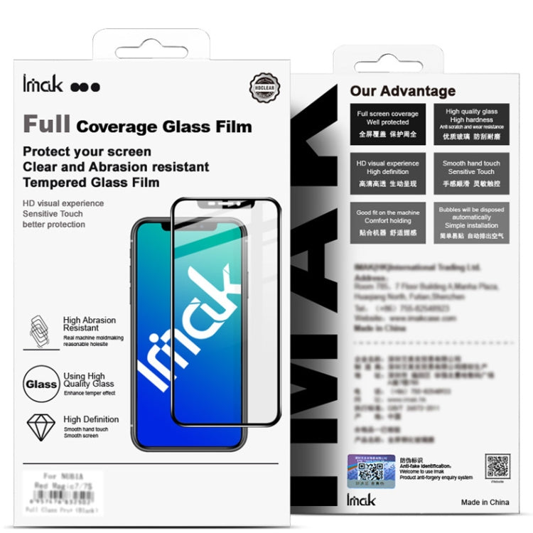 For iPhone 14 Plus IMAK 9H Surface Hardness Full Screen Tempered Glass Film Pro+ Series - iPhone 14 Plus Tempered Glass by imak | Online Shopping South Africa | PMC Jewellery
