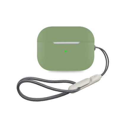 For AirPods Pro 2 Earphone Silicone Protective Case(Green) - For AirPods Pro 2 by PMC Jewellery | Online Shopping South Africa | PMC Jewellery | Buy Now Pay Later Mobicred