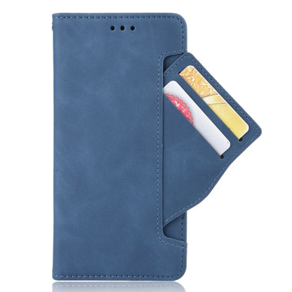 For Blackview OSCAL C80 Skin Feel Calf Texture Card Slots Leather Phone Case(Blue) - More Brand by PMC Jewellery | Online Shopping South Africa | PMC Jewellery | Buy Now Pay Later Mobicred