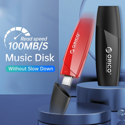 ORCIO USB3.0 U Disk Drive, Read: 100MB/s, Write: 15MB/s, Memory:32GB, Port:USB-A(Red) - USB Flash Drives by ORICO | Online Shopping South Africa | PMC Jewellery | Buy Now Pay Later Mobicred