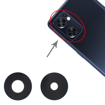 For OPPO Reno7 SE 5G/Finxd X5 Lite 10 PCS Back Camera Lens - Camera Series by PMC Jewellery | Online Shopping South Africa | PMC Jewellery