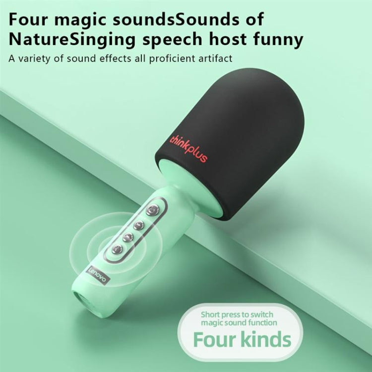 Lenovo ThinkPlus M1 Wireless Handheld Microphone Karaoke Speaker(Black) - Microphone by Lenovo | Online Shopping South Africa | PMC Jewellery | Buy Now Pay Later Mobicred