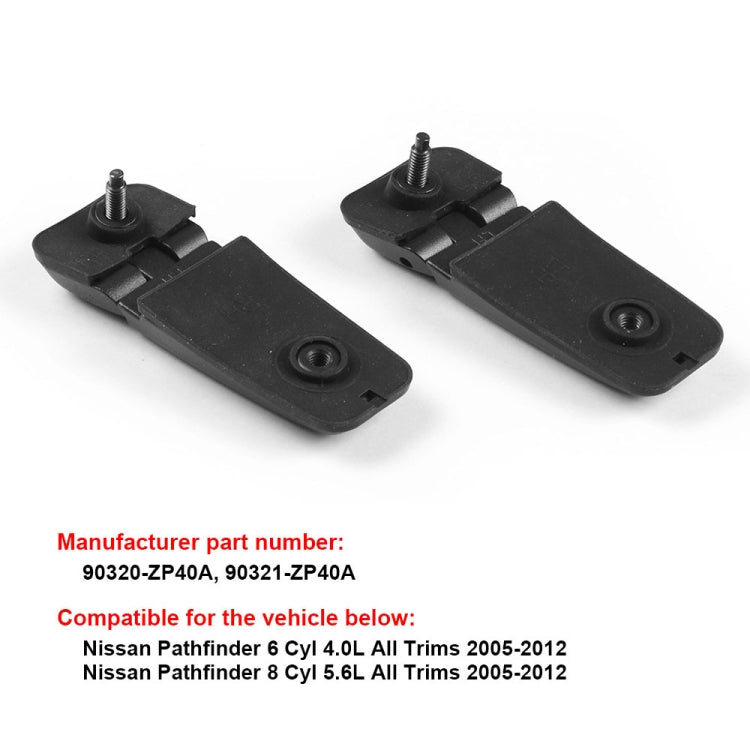 For Nissan Pathfinder 2005-2012 Car Tailgate Glass Hinge 90320-ZP40A - Trunk & Bumper Accessories by PMC Jewellery | Online Shopping South Africa | PMC Jewellery | Buy Now Pay Later Mobicred