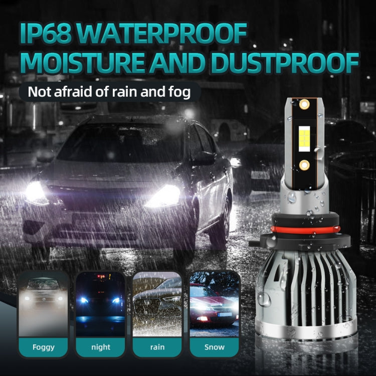 Q3 1 Pair 9005 30W / 3000LM / DC9-36V / 6000K IP68 Waterproof Car LED Headlight - LED Headlamps by PMC Jewellery | Online Shopping South Africa | PMC Jewellery | Buy Now Pay Later Mobicred