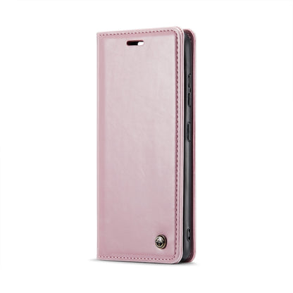 For Samsung Galaxy S20 FE CaseMe 003 Crazy Horse Texture Leather Phone Case(Rose Gold) - Galaxy Phone Cases by CaseMe | Online Shopping South Africa | PMC Jewellery | Buy Now Pay Later Mobicred