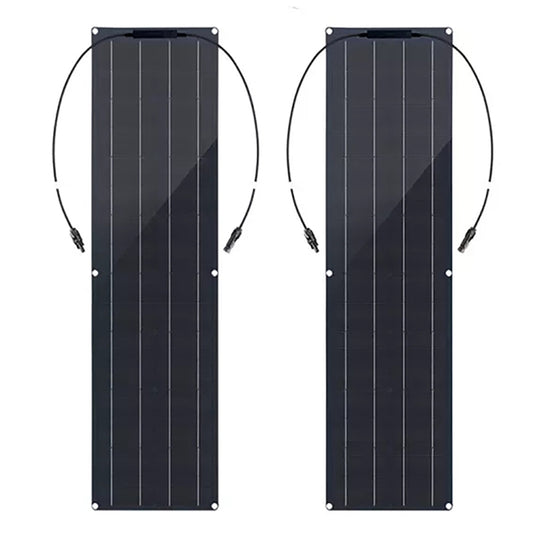 100W Dual Board PV System Solar Panel(Black) - Solar Panels by PMC Jewellery | Online Shopping South Africa | PMC Jewellery | Buy Now Pay Later Mobicred