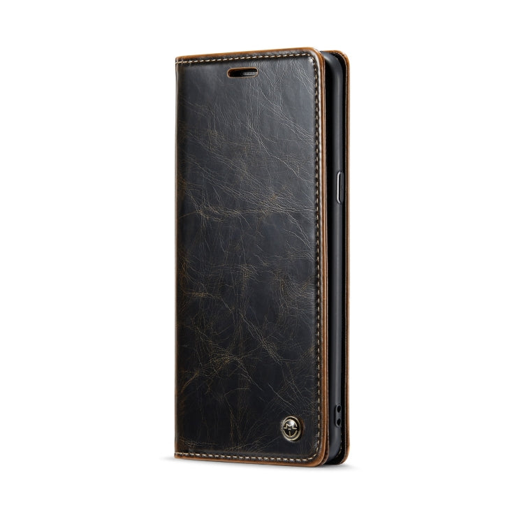 For Samsung Galaxy S8 CaseMe 003 Crazy Horse Texture Leather Phone Case(Coffee) - Galaxy Phone Cases by CaseMe | Online Shopping South Africa | PMC Jewellery | Buy Now Pay Later Mobicred