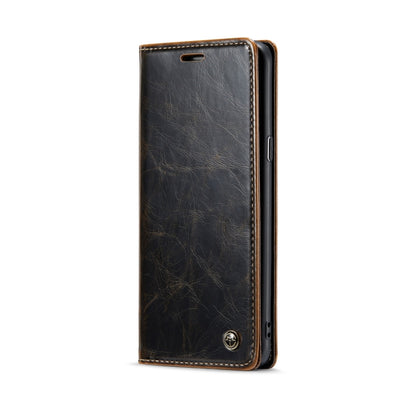 For Samsung Galaxy S8 CaseMe 003 Crazy Horse Texture Leather Phone Case(Coffee) - Galaxy Phone Cases by CaseMe | Online Shopping South Africa | PMC Jewellery | Buy Now Pay Later Mobicred