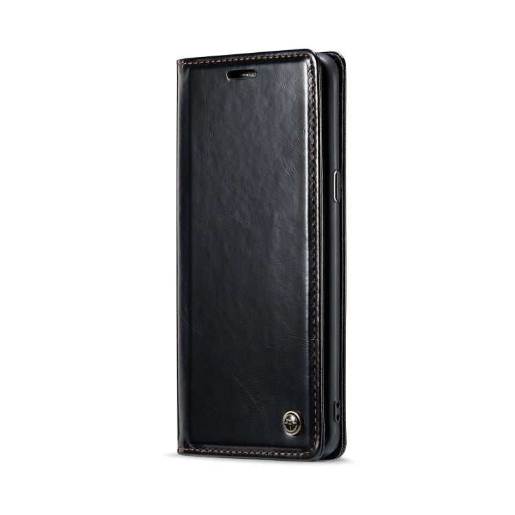 For Samsung Galaxy S8 CaseMe 003 Crazy Horse Texture Leather Phone Case(Black) - Galaxy Phone Cases by CaseMe | Online Shopping South Africa | PMC Jewellery | Buy Now Pay Later Mobicred