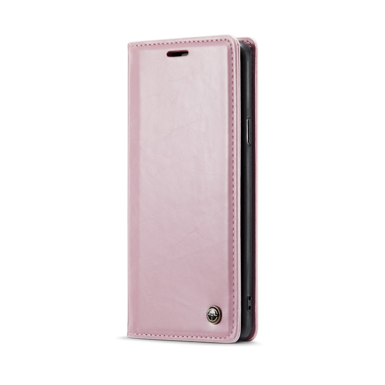 For Samsung Galaxy S9 CaseMe 003 Crazy Horse Texture Leather Phone Case(Rose Gold) - Galaxy Phone Cases by CaseMe | Online Shopping South Africa | PMC Jewellery | Buy Now Pay Later Mobicred