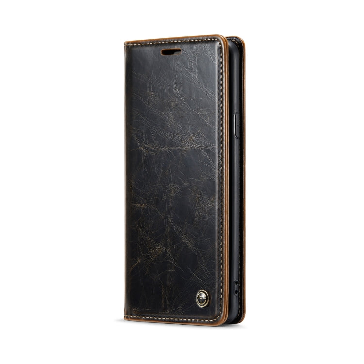 For Samsung Galaxy S9 CaseMe 003 Crazy Horse Texture Leather Phone Case(Coffee) - Galaxy Phone Cases by CaseMe | Online Shopping South Africa | PMC Jewellery | Buy Now Pay Later Mobicred