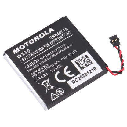 For Motorola Moto 360 1st-Gen 2014 330mAh WX30 SNN5951A Battery Replacement - For Samsung by PMC Jewellery | Online Shopping South Africa | PMC Jewellery | Buy Now Pay Later Mobicred