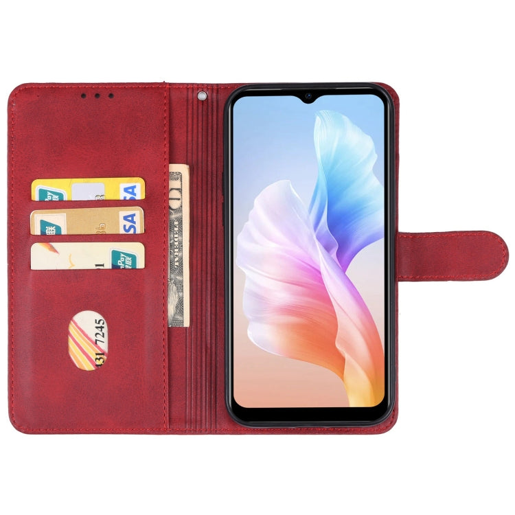 For Doogee X98 / X98 Pro Leather Phone Case(Red) - Doogee Cases by PMC Jewellery | Online Shopping South Africa | PMC Jewellery | Buy Now Pay Later Mobicred