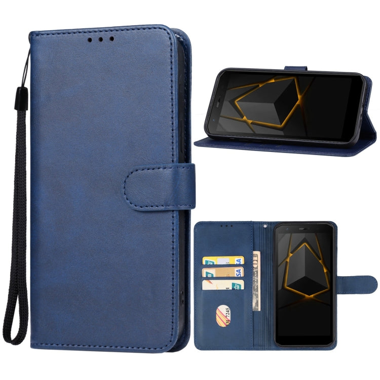 For Doogee S41 / S41 Pro Leather Phone Case(Blue) - Doogee Cases by PMC Jewellery | Online Shopping South Africa | PMC Jewellery | Buy Now Pay Later Mobicred