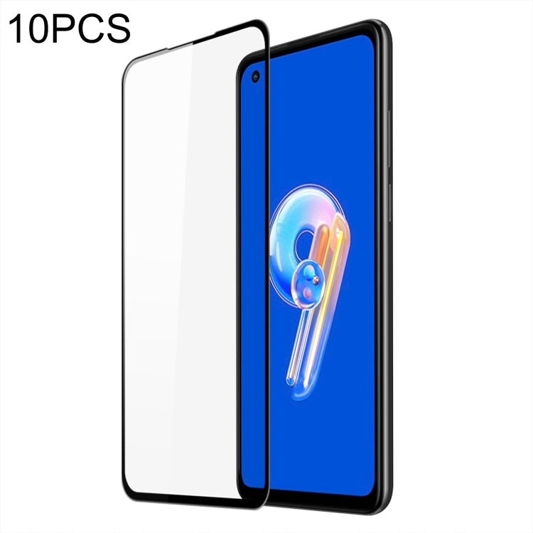 For Asus Zenfone 9 10pcs DUX DUCIS 0.33mm 9H Medium Alumina HD Full Screen Tempered Glass Film - ASUS Tempered Glass by DUX DUCIS | Online Shopping South Africa | PMC Jewellery | Buy Now Pay Later Mobicred