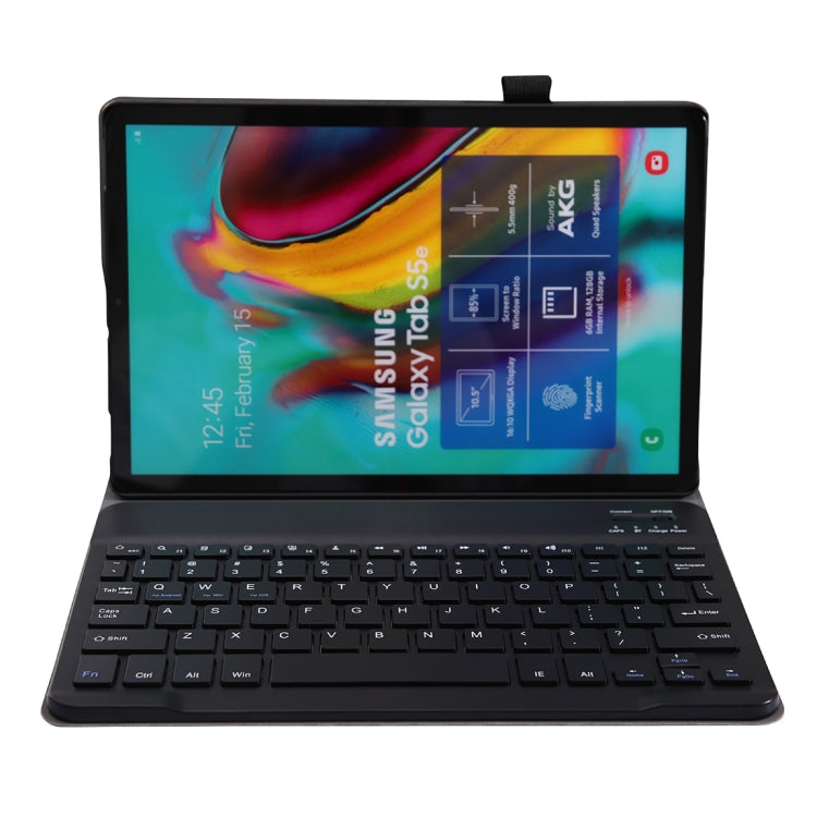 A307 For Galaxy Tab A 8.4 T307 (2020) Bluetooth Keyboard Tablet Case with Stand(Black) - Samsung Keyboard by XINLI | Online Shopping South Africa | PMC Jewellery