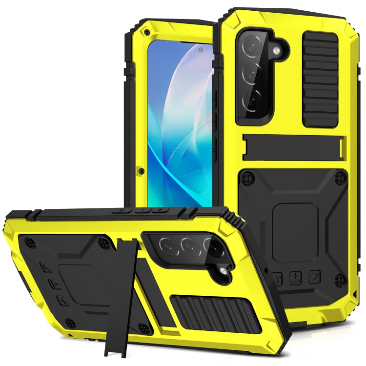 For Samsung Galaxy S23+ 5G R-JUST Life Waterproof Dustproof Shockproof Phone Case(Yellow) - Galaxy S23+ 5G Cases by R-JUST | Online Shopping South Africa | PMC Jewellery