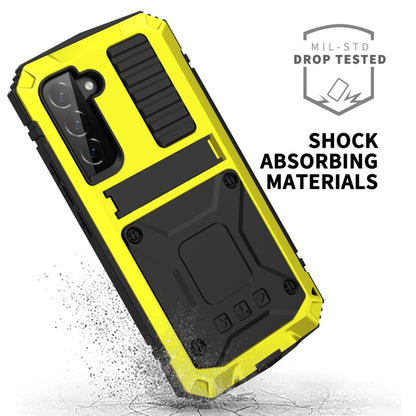 For Samsung Galaxy S23+ 5G R-JUST Life Waterproof Dustproof Shockproof Phone Case(Yellow) - Galaxy S23+ 5G Cases by R-JUST | Online Shopping South Africa | PMC Jewellery