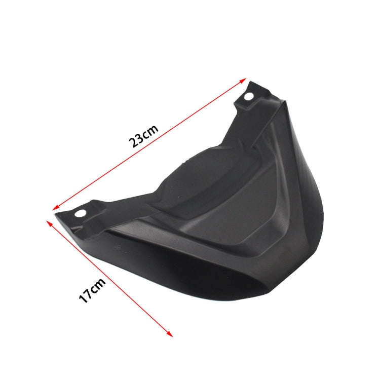 For Honda ADV150 2019-2020 Motorcycle Modification Front Side Winglet Extension(Black) - Ornamental Parts by PMC Jewellery | Online Shopping South Africa | PMC Jewellery | Buy Now Pay Later Mobicred