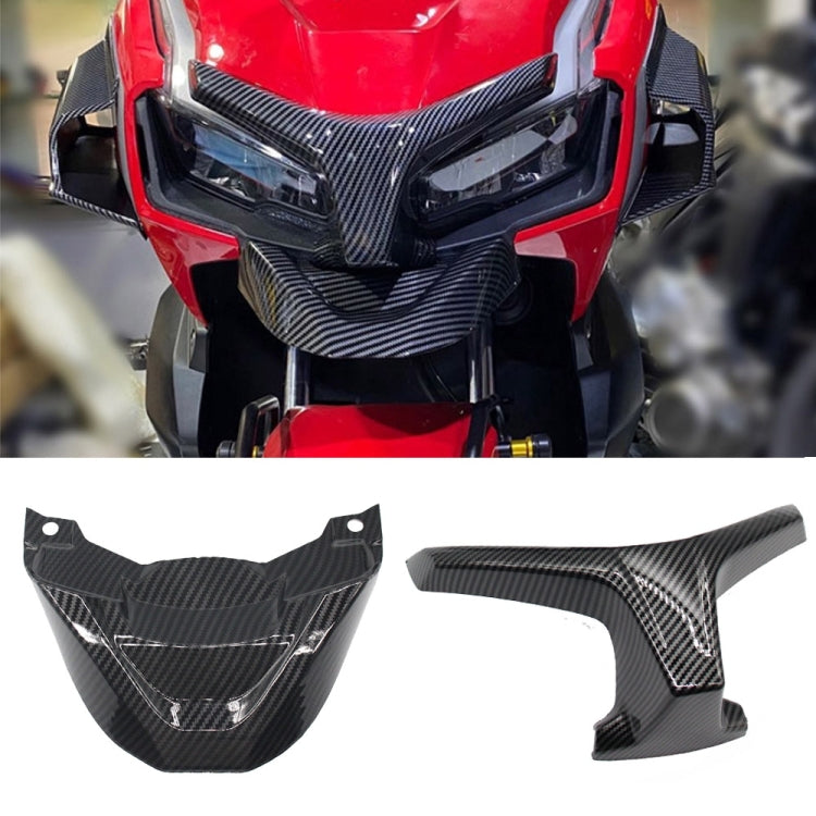 For Honda ADV150 2019-2020 Motorcycle Modification Front Side Winglet Extension(Carbon Fiber) - Ornamental Parts by PMC Jewellery | Online Shopping South Africa | PMC Jewellery | Buy Now Pay Later Mobicred