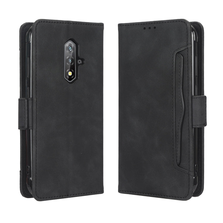 For Blackview BV5200 Skin Feel Calf Texture Card Slots Leather Phone Case(Black) - More Brand by PMC Jewellery | Online Shopping South Africa | PMC Jewellery | Buy Now Pay Later Mobicred