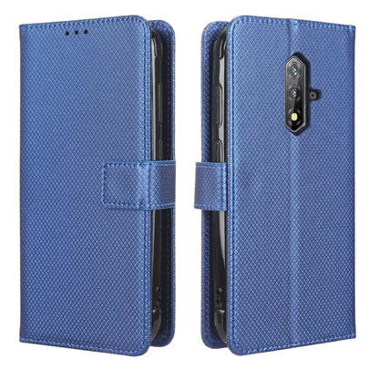 For Blackview BV5200 Diamond Texture Leather Phone Case(Blue) - More Brand by PMC Jewellery | Online Shopping South Africa | PMC Jewellery | Buy Now Pay Later Mobicred