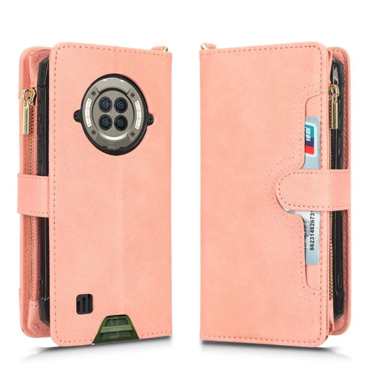 For Doogee S96 Pro Litchi Texture Zipper Leather Phone Case(Pink) - Doogee Cases by PMC Jewellery | Online Shopping South Africa | PMC Jewellery | Buy Now Pay Later Mobicred