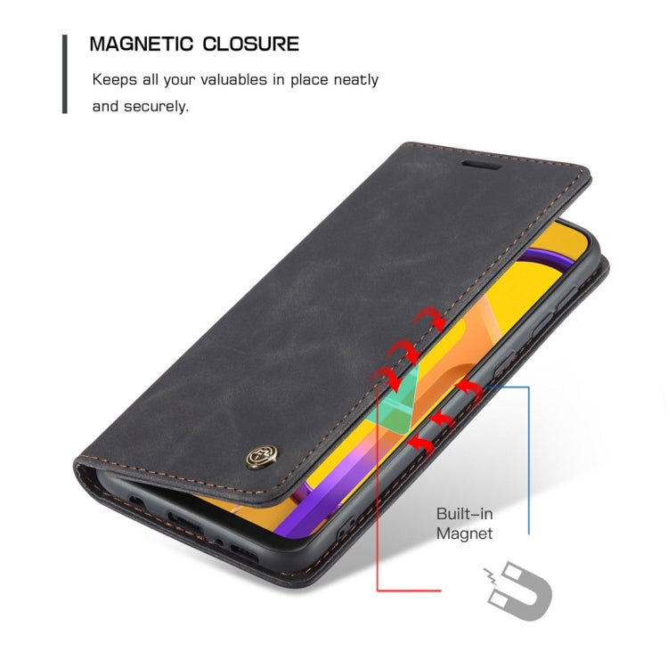 For Galaxy M30S / M21 CaseMe-013 Multifunctional Horizontal Flip Leather Case with Card Slot & Holder & Wallet(Black) - Galaxy Phone Cases by CaseMe | Online Shopping South Africa | PMC Jewellery | Buy Now Pay Later Mobicred