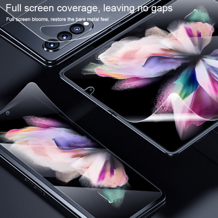 For OPPO Find N2 Flip 3 in 1 Full Screen Protector Explosion-proof Hydrogel Film - Find N2 Flip Tempered Glass by PMC Jewellery | Online Shopping South Africa | PMC Jewellery | Buy Now Pay Later Mobicred