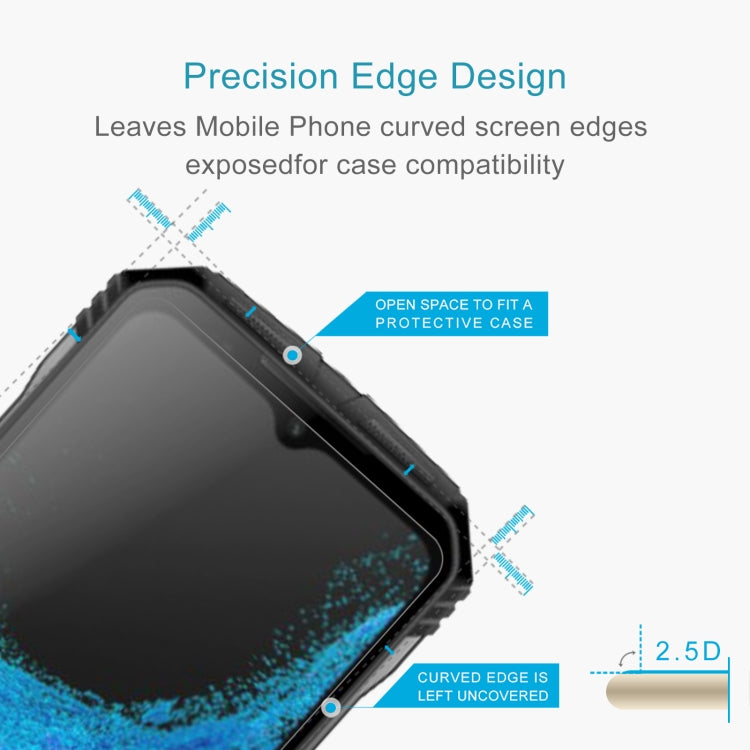 For DOOGEE V Max 50pcs 0.26mm 9H 2.5D Tempered Glass Film - For Doogee by PMC Jewellery | Online Shopping South Africa | PMC Jewellery | Buy Now Pay Later Mobicred