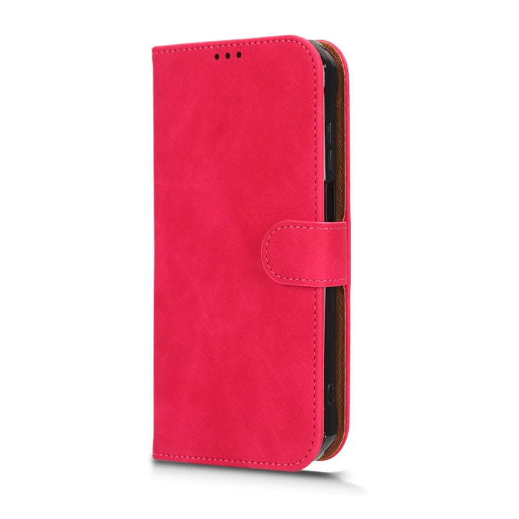 For Blackview BV7200 Skin Feel Magnetic Flip Leather Phone Case(Rose Red) - More Brand by PMC Jewellery | Online Shopping South Africa | PMC Jewellery | Buy Now Pay Later Mobicred