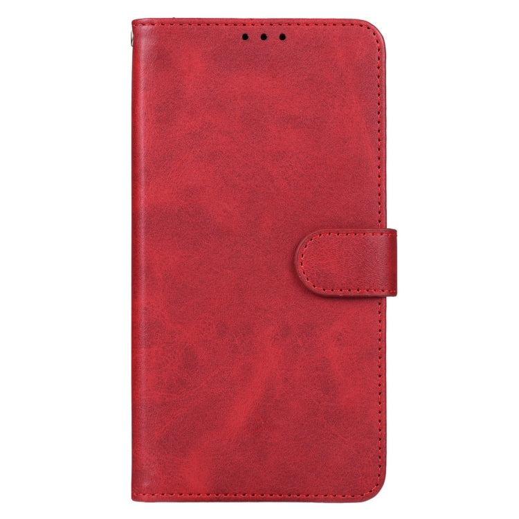 For OPPO Reno8 T 4G / CPH2481 Leather Phone Case(Red) - OPPO Cases by PMC Jewellery | Online Shopping South Africa | PMC Jewellery | Buy Now Pay Later Mobicred