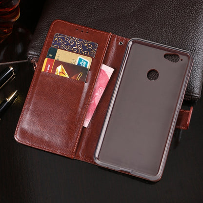 For Blackview R7 idewei Crazy Horse Texture Horizontal Flip Leather Case with Holder & Card Slots & Wallet(Red) - More Brand by idewei | Online Shopping South Africa | PMC Jewellery | Buy Now Pay Later Mobicred