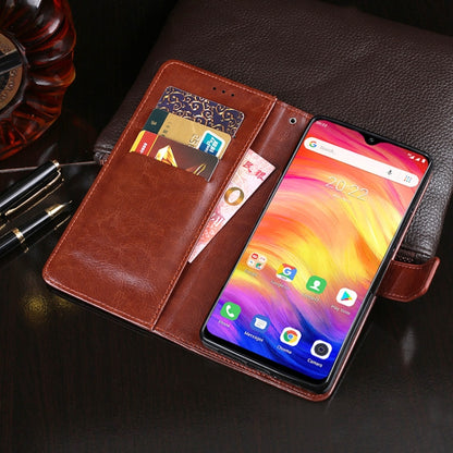 For Ulefone Note 7 idewei  Crazy Horse Texture Horizontal Flip Leather Case with Holder & Card Slots & Wallet(Red) - More Brand by idewei | Online Shopping South Africa | PMC Jewellery | Buy Now Pay Later Mobicred