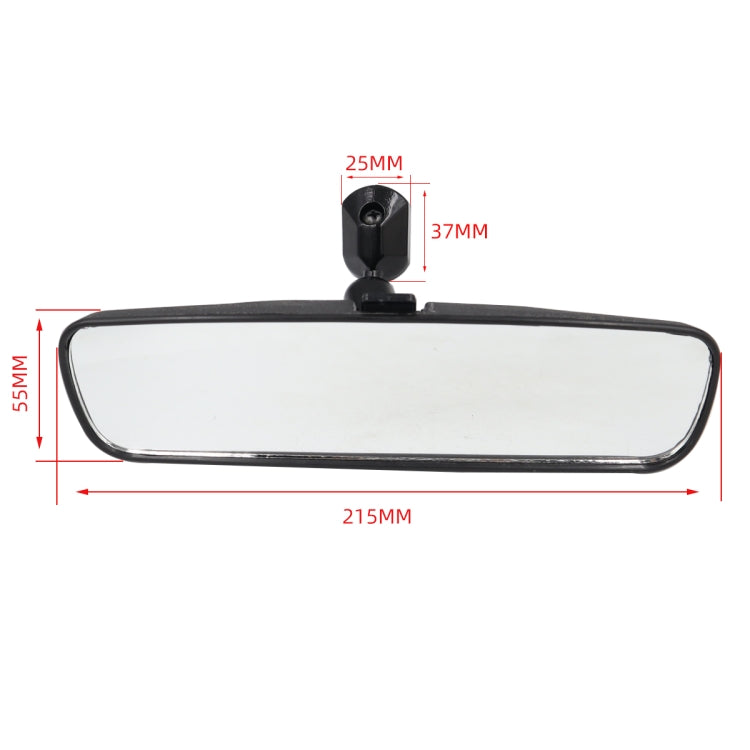 8 inch Car Modified Large Field View Reflective Auxiliary Rearview Mirror - Interior Mirrors by PMC Jewellery | Online Shopping South Africa | PMC Jewellery | Buy Now Pay Later Mobicred