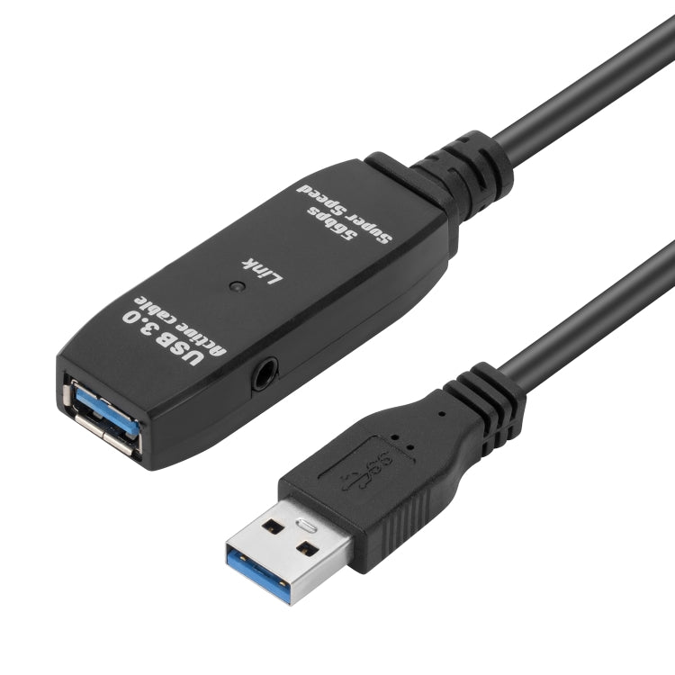 USB 3.0 Male to Female Data Sync Super Speed Extension Cable, Length:15m - USB 3.0 by PMC Jewellery | Online Shopping South Africa | PMC Jewellery | Buy Now Pay Later Mobicred