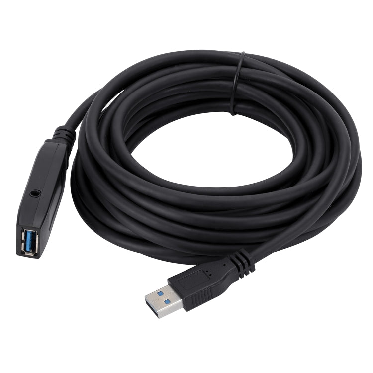 USB 3.0 Male to Female Data Sync Super Speed Extension Cable, Length:15m - USB 3.0 by PMC Jewellery | Online Shopping South Africa | PMC Jewellery | Buy Now Pay Later Mobicred