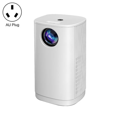 T1 480x360 800 Lumens Portable Mini LED Projector, specifications: AU Plug(White) - LED Projector by PMC Jewellery | Online Shopping South Africa | PMC Jewellery | Buy Now Pay Later Mobicred